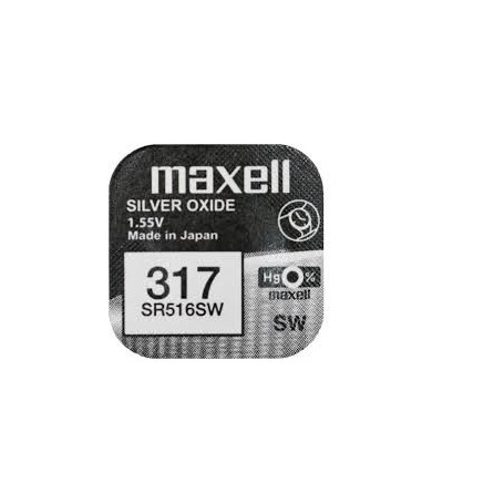 BATERIA SREBROWA MAXELL SR 516 SW 317 SR62