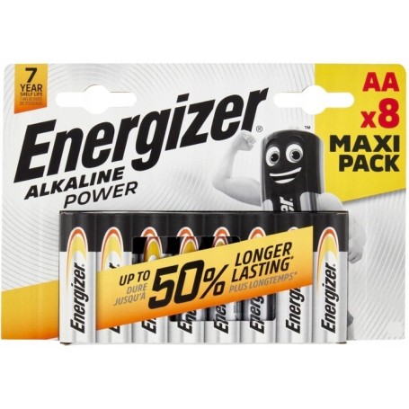 Baterie Energizer Alkaline Power AA 1,5V LR6 8 szt