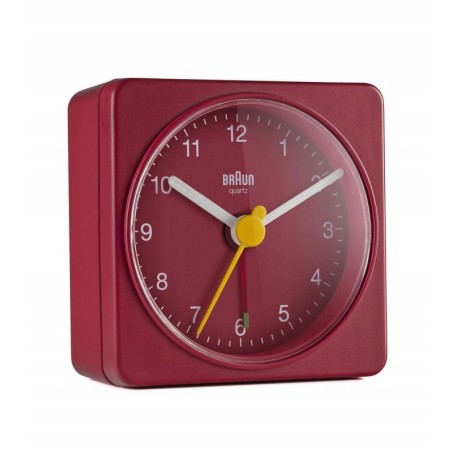 Budzik BRAUN BC02R mały klasyczny turystyczny alarm podświetlenie