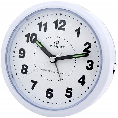 Budzik kwarcowy PERFECT A721 zegar alarm