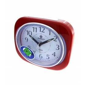 Budzik kwarcowy PERFECT SQ826 zegar alarm podświetlenie