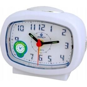 Budzik kwarcowy PERFECT 540 zegar alarm podświetlenie