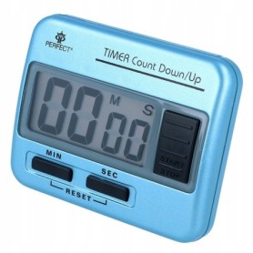 ~ Minutnik cyfrowy LCD Perfect wbudowany magnez ~