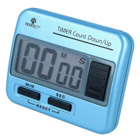 ~ Minutnik cyfrowy LCD Perfect wbudowany magnez ~