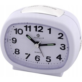 Budzik kwarcowy zegar PERFECT 713 alarm podświetlenie