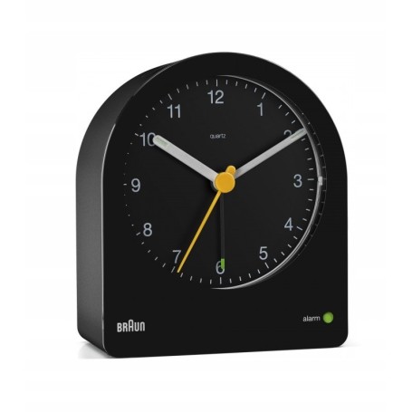 Budzik kwarcowy BRAUN BC22W alarm podświetlenie