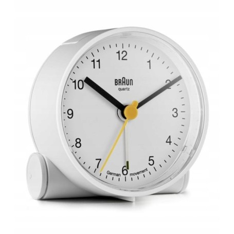 Budzik kwarcowy BRAUN BC01 alarm podświetlenie