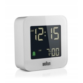 Budzik BRAUN BC08 alarm podwietlenie LCD