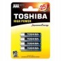 Bateria alkaliczna TOSHIBA AAA LR3 R3 HIGH POWER