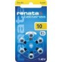 Bateria do aparat¢w suchowych Renata 10 6 sztuk 1,45V PR20