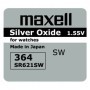 Bateria srebrowa MAXELL 364 SR62SW SR 621 SW x 100