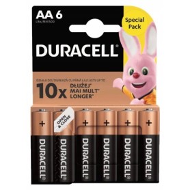6 x bateria alkaliczna DURACELL LR6 AA R6