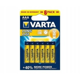 Bateria alkaliczna VARTA AAA LR3 R3 LONGLIFE 6 szt