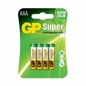4 x bateria alkaliczna GP SUPER LR3 AAA R3