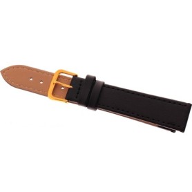 Pasek JORDAN KERR czarny 20 XXL mm sk¢ra naturalna