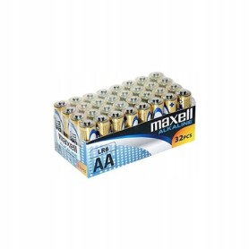 32 x bateria alkaliczna MAXELL AA LR6 R6 1,5 V