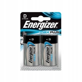 2 x Bateria Energizer MAX PLUS R20 LR20 / D 1.5 V