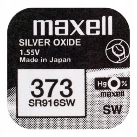 1 x BATERIA MAXELL SR916SW SR916 916 1,5 V 373