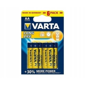 BATERIA VARTA LONGLIFE AA LR6 R6 alkaliczna 6 szt