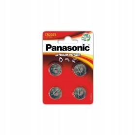 Bateria litowa PANASONIC 3V CR 2025 4 sztuki