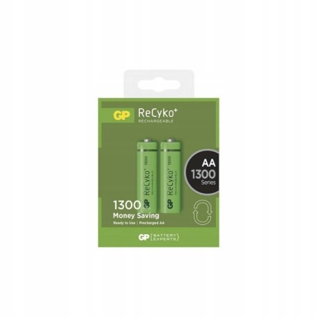 2 x akumulator GP ReCyko+ AA LR6 1300mAh