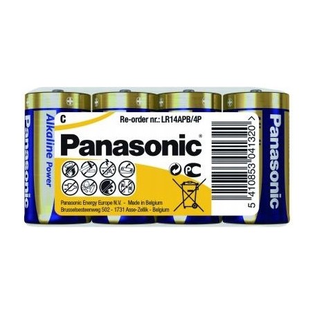 Bateria alkaliczna PANASONIC C LR14 R14