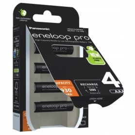 Akumulator Panasonic eneloop pro AAA LR3 930 mAh