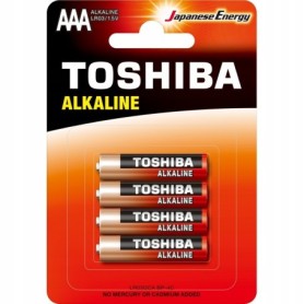 BATERIA alkaliczna TOSHIBA ALKALINE AA LR6 R6