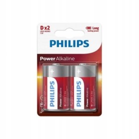 Bateria alkaliczna PHILIPS LR20 D R20 LR 20