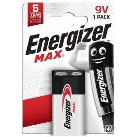 Bateria Energizer MAX 9V 6LR61 6F22