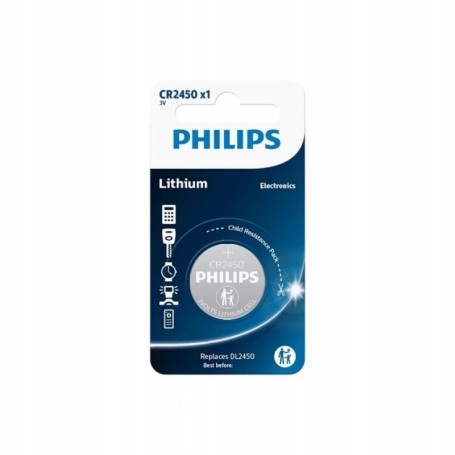 Bateria litowa PHILIPS CR 2450 CR2450