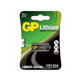1 x bateria litowa GP LITHIUM CR123 DL123A EL123