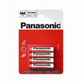 ~ 4 x bateria PANASONIC R3 AAA ~