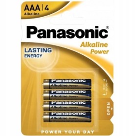 ~ 4 x bateria alkaliczna PANASONIC LR3 AAA R3 ~