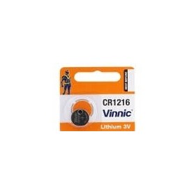 ~ Bateria litowa VINNIC 3V CR 1216 --- 1 sztuka ~