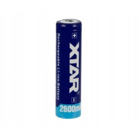 AKUMULATOR XTAR 18650 MAH 2600MAH 2600 mAh 3,6V LI-ION