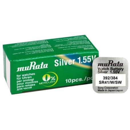 BATERIA srebrowa MURATA SR 41 SW 384 392