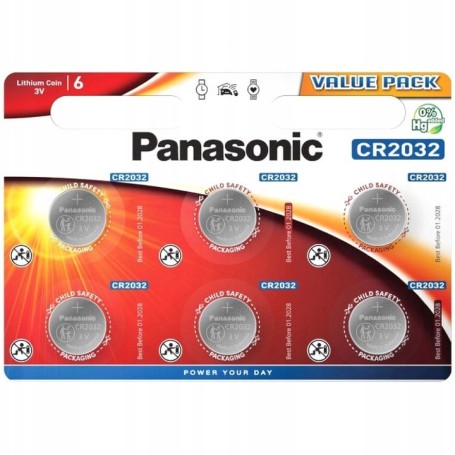 Bateria litowa PANASONIC 3V CR 2032