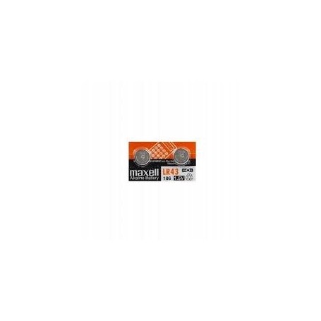 2 x bateria alkaliczna MAXELL LR43 186 G12