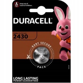 Bateria litowa DURACELL 3V CR 2430 CR2430